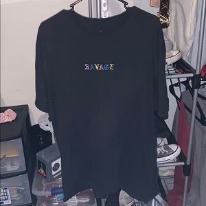 Black Savage T shirt